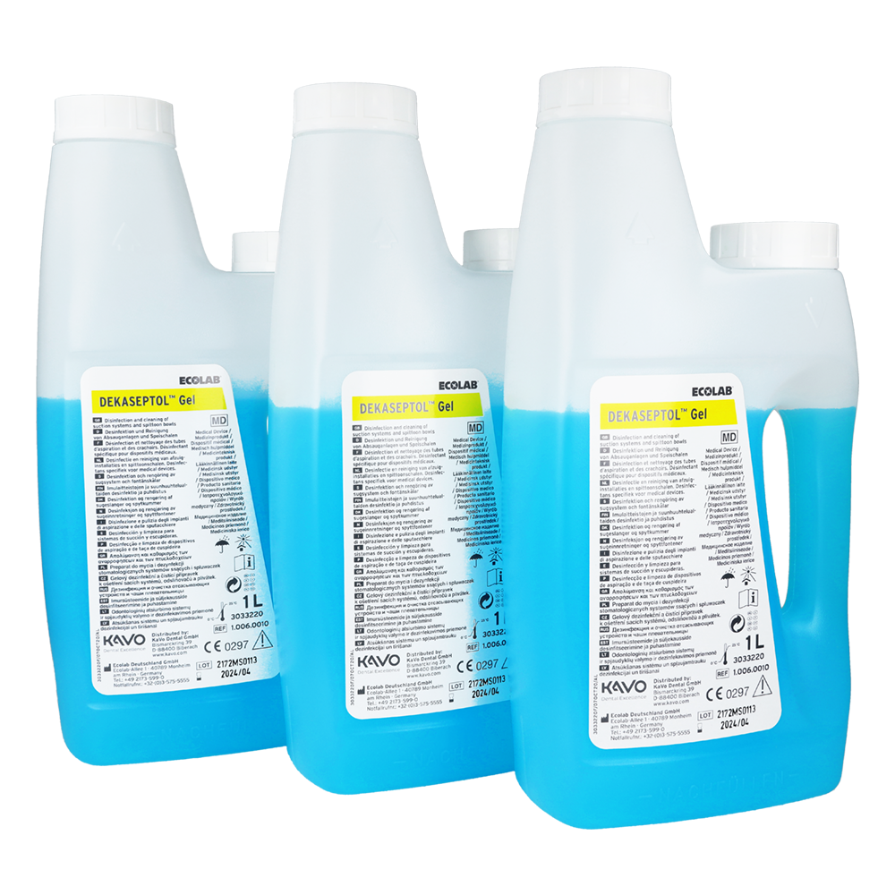 Декасептол Гель 1 л х 3 шт + насос EcoLab.
