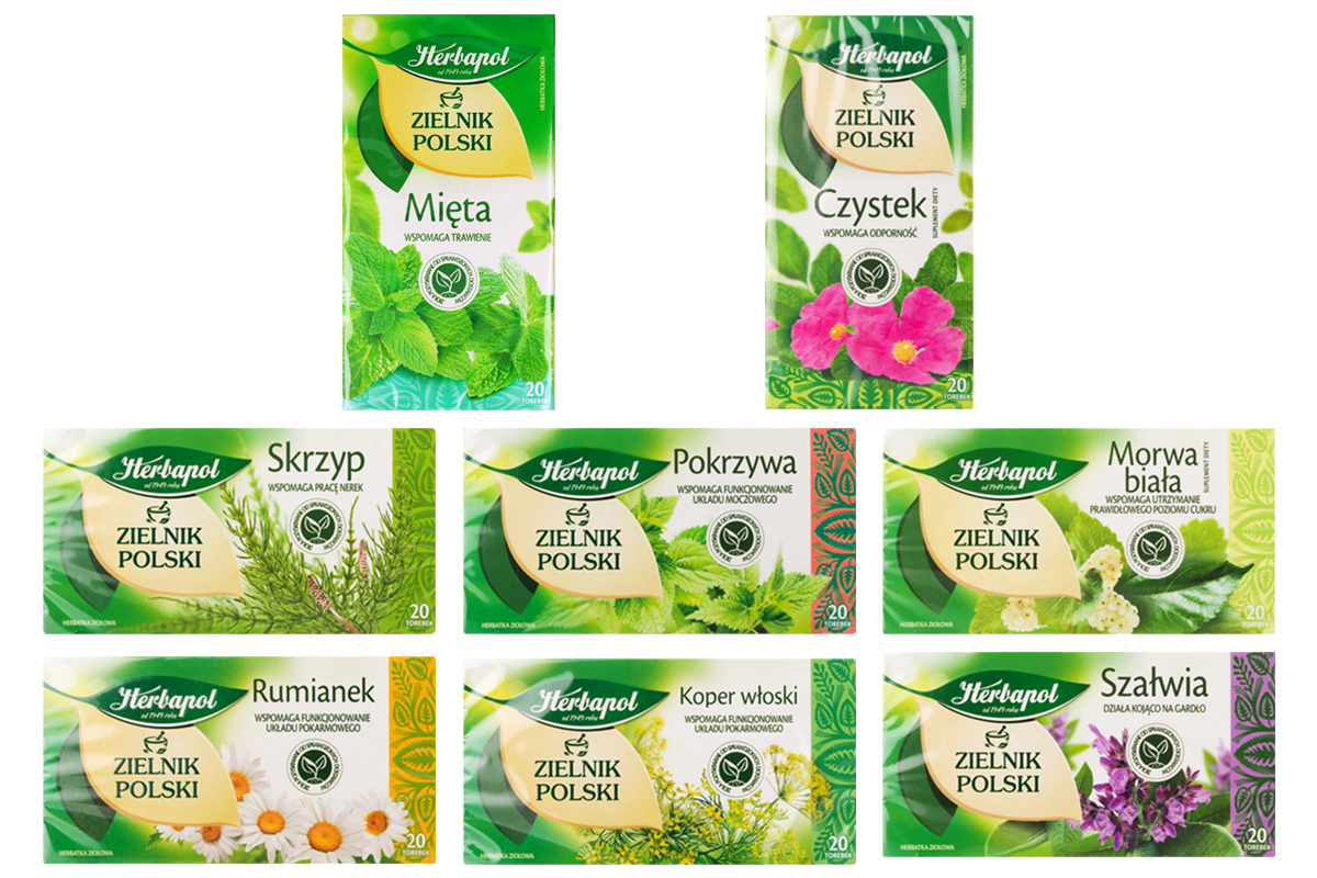 Травяной чай Zielnik Polski 20 пак. Herbapol