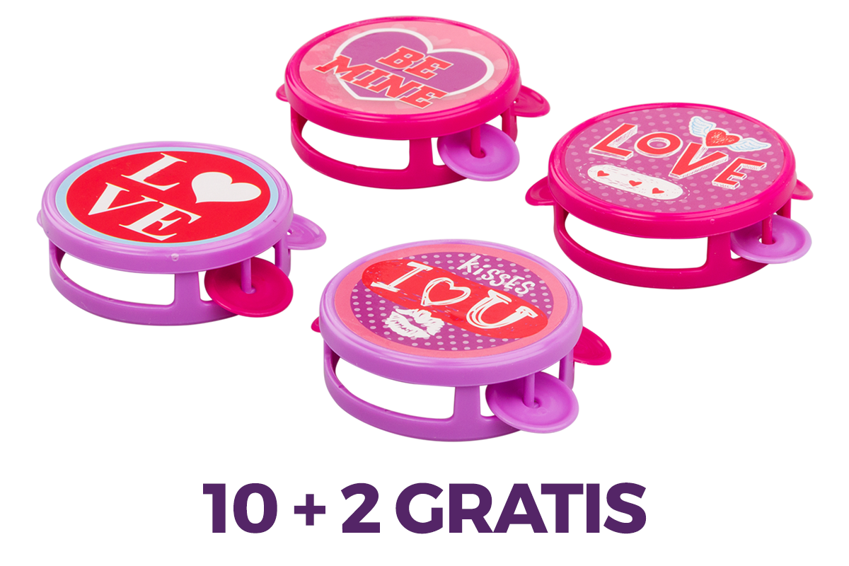 Игрушка — тамбурин 10 + 2 в подарок