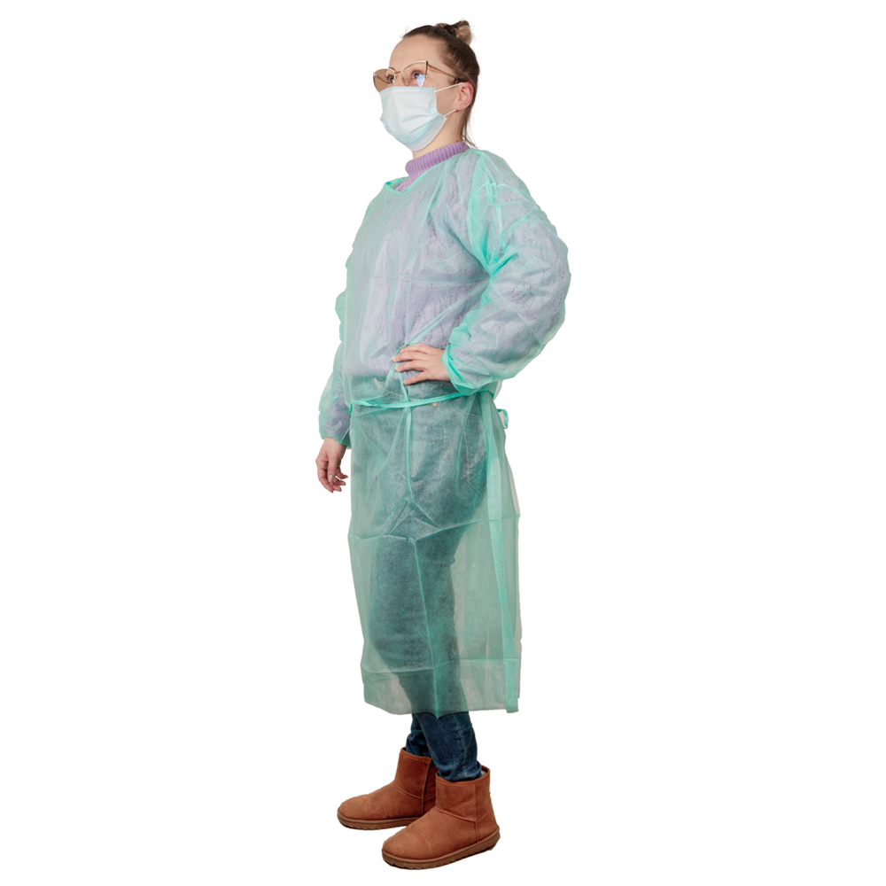 Медицинские фартуки на резинке, 10 шт.