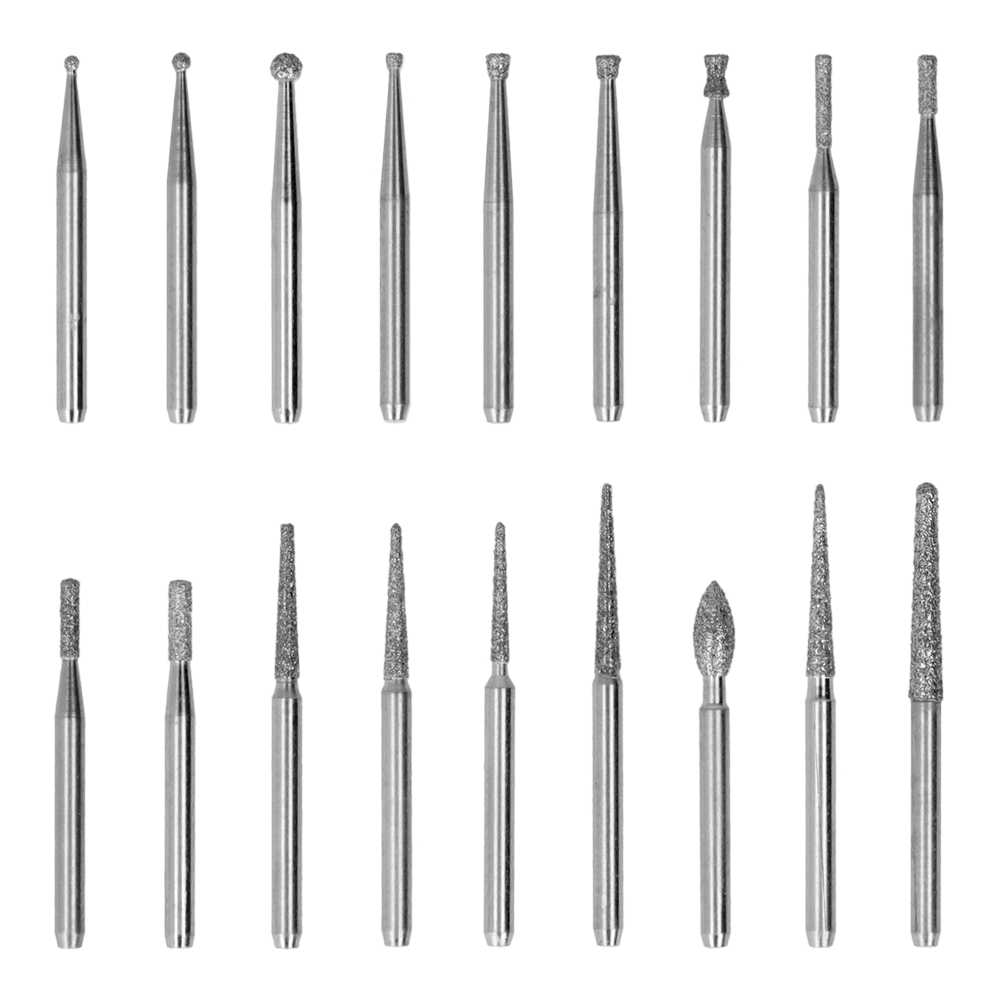 Набор алмазных боров 18 шт. Microdont