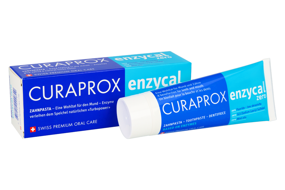 Зубная паста Enzycal Zero 75 мл Curaprox