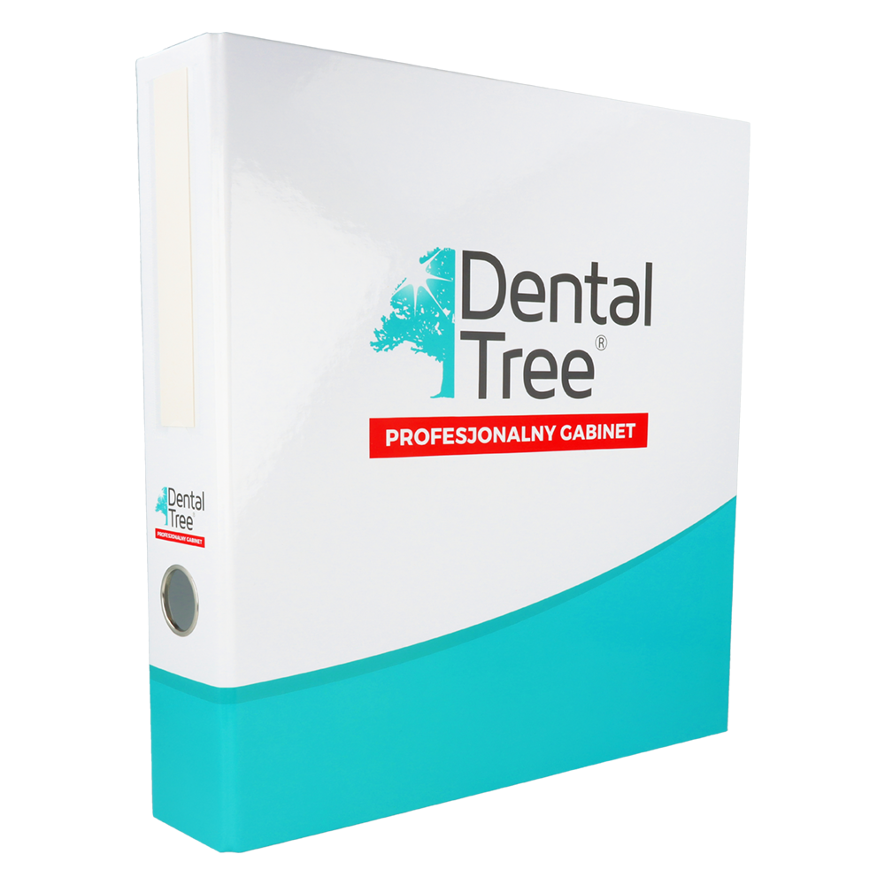 Папка-регистратор А4 60 мм с логотипом DentalTree