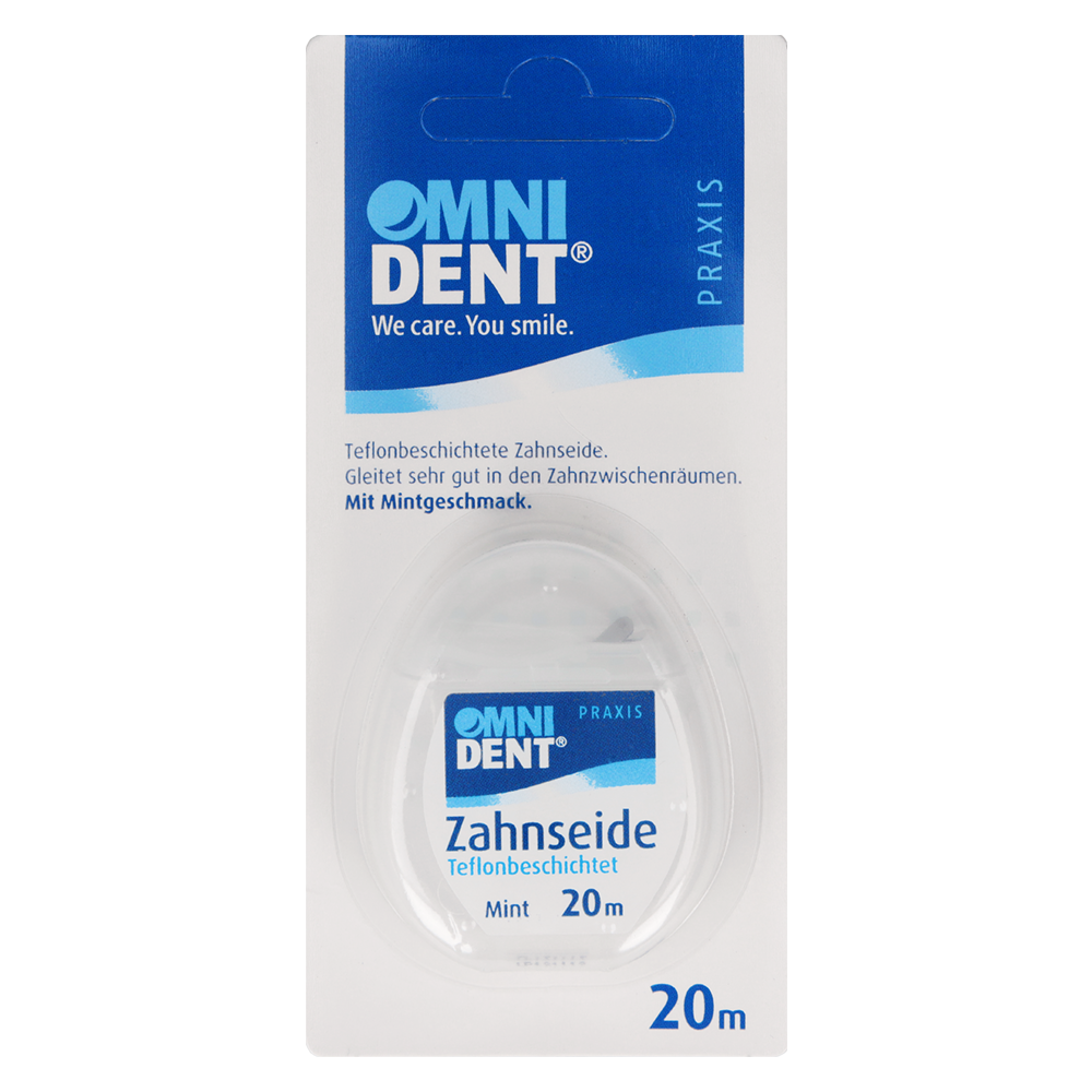 Тефлоновая зубная нить 20 м Omnident