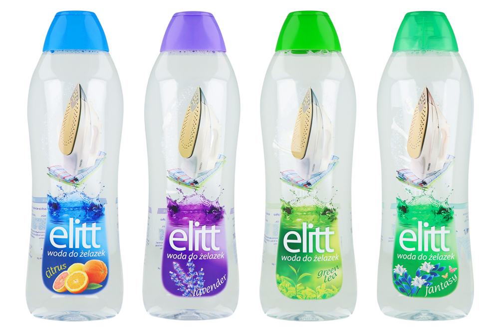 Вода для утюгов Elitt 1 л KAMIX