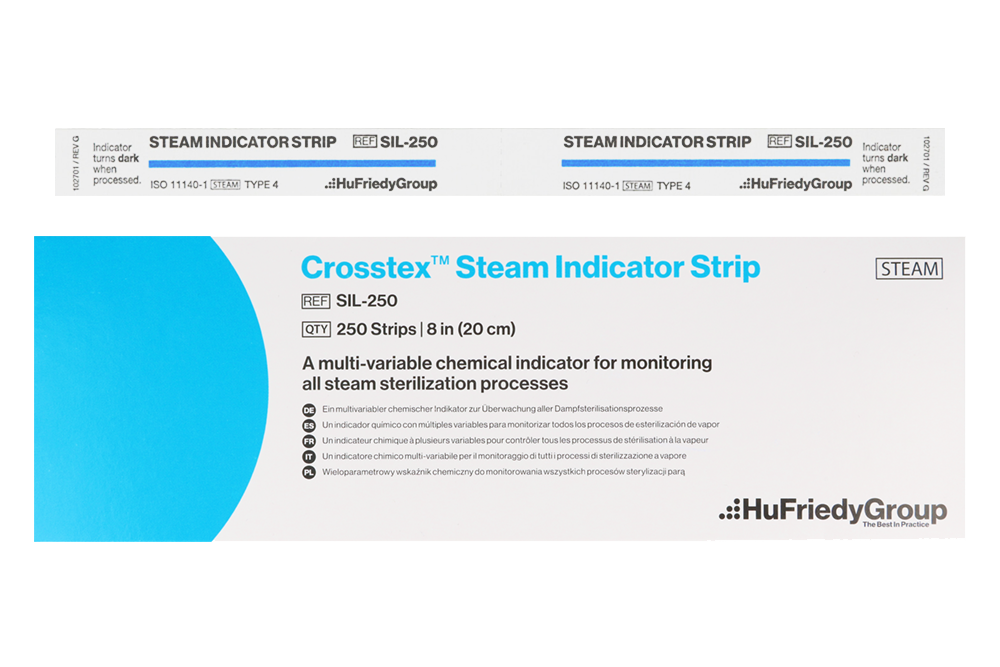 Контрольные тесты на стерилизацию Crosstex 4 класс 2х250 шт HuFriedyGroup.