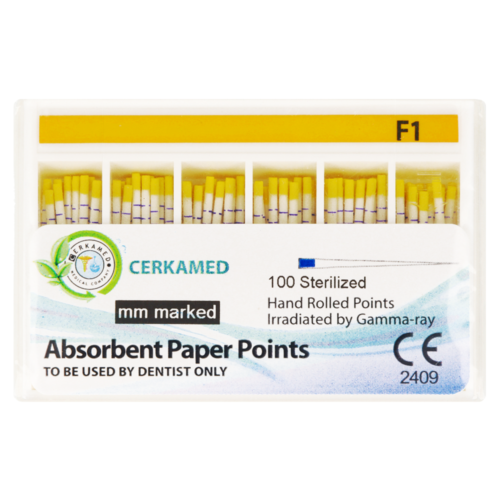 Бумажные штифты ProTaper 100 шт.