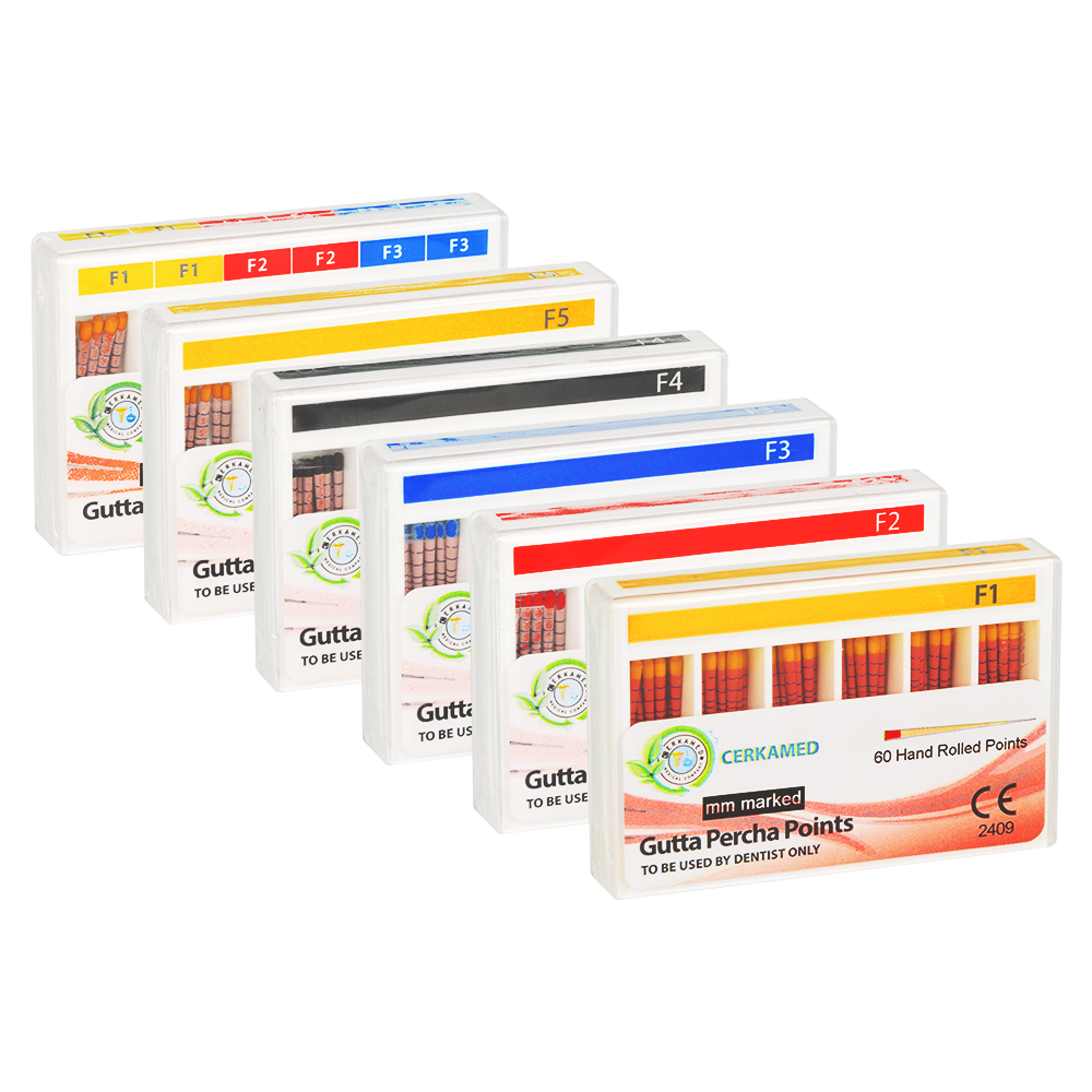 Штифты гуттаперчевые ProTaper 60 шт.