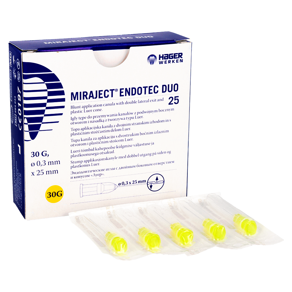 Miraject Endotec Luer - Игла тупая 25 шт.