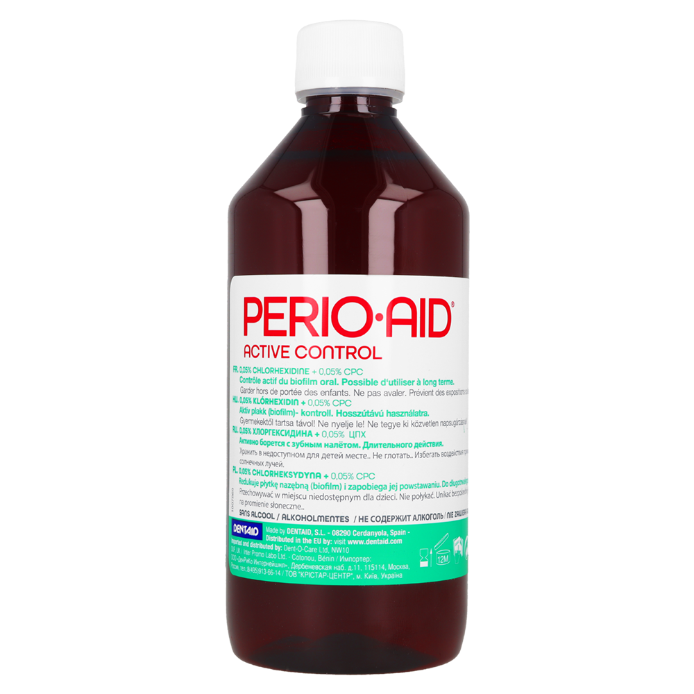 Perio Aid Active Control 0,05% CHX 500 мл Dentaid