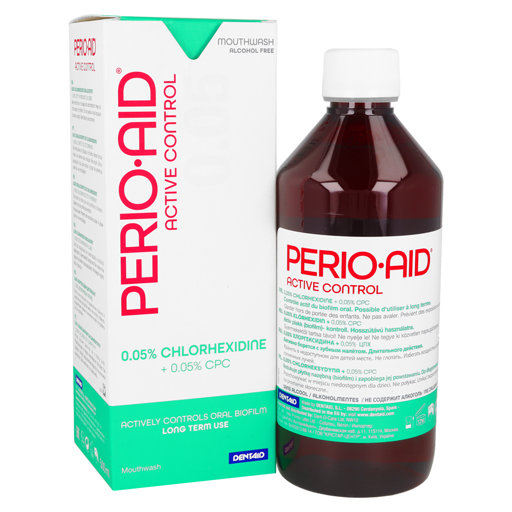 Perio Aid Active Control 0,05% CHX 500 мл Dentaid