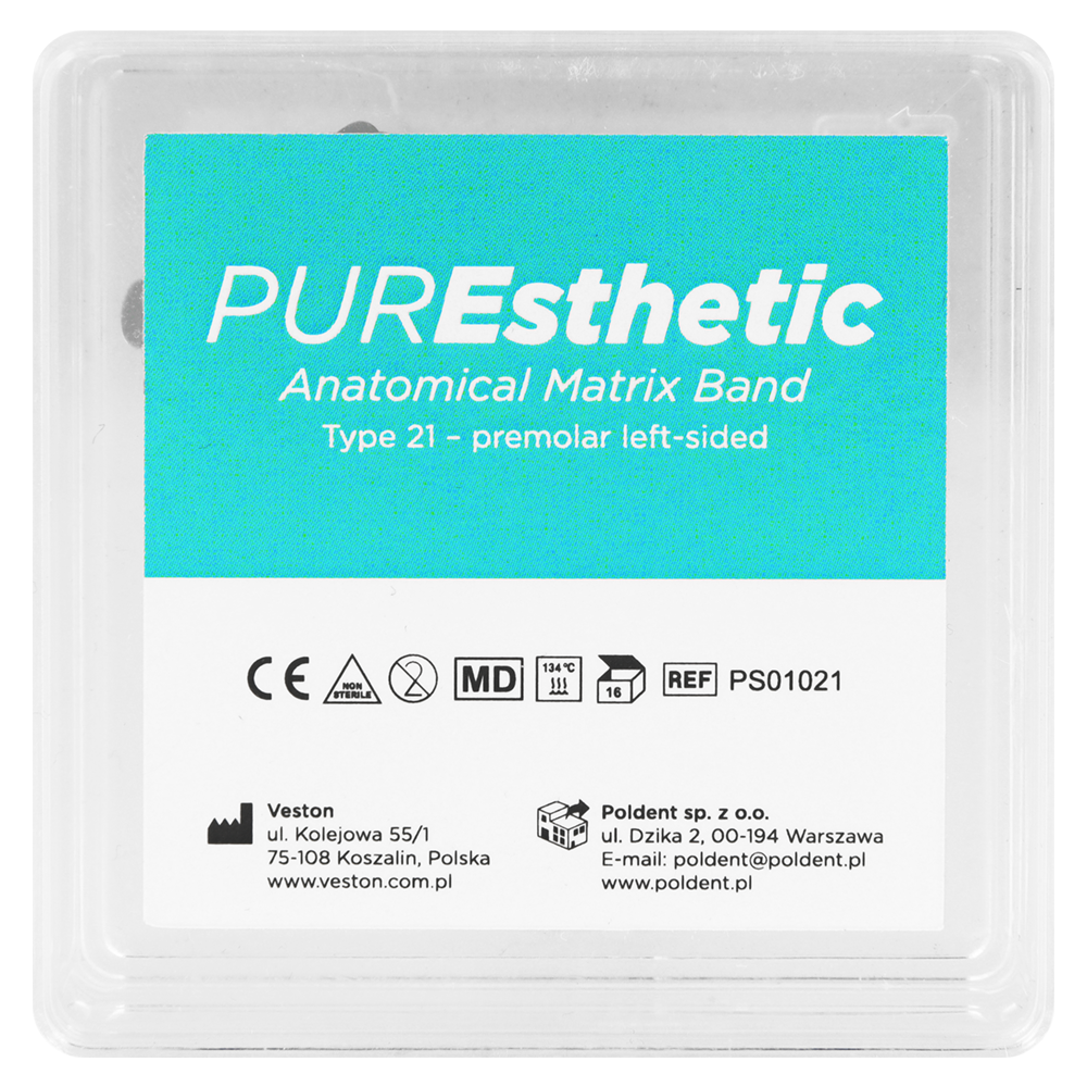 Полоски для матриц PUREsthetic 16 шт. Poldent