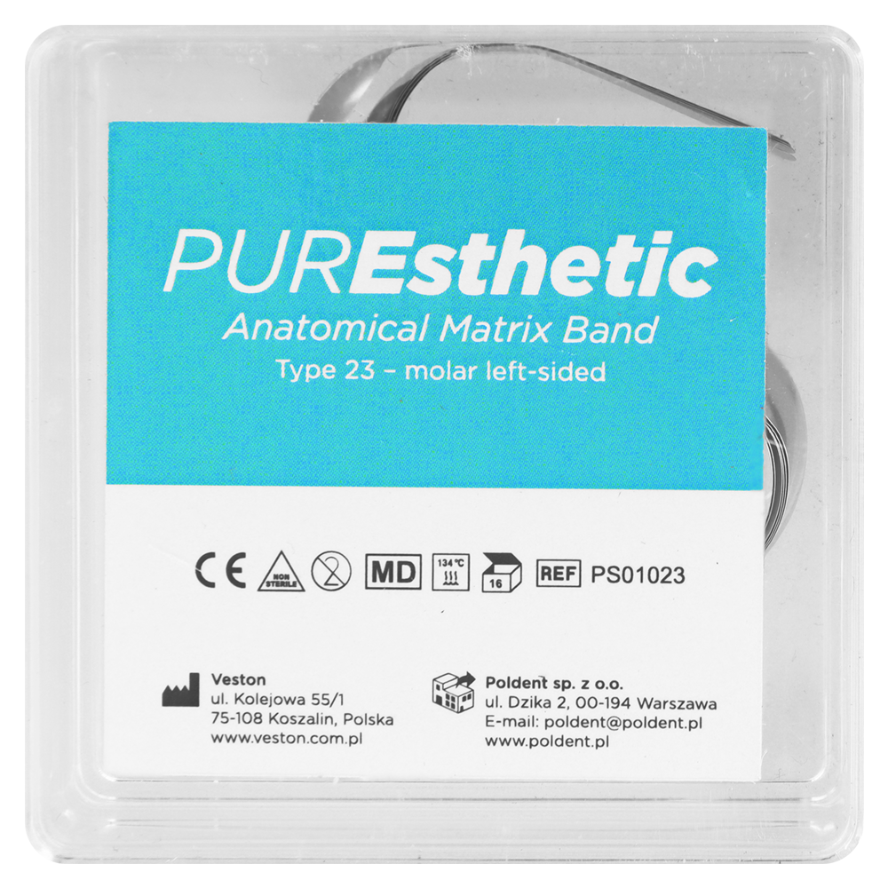 Полоски для матриц PUREsthetic 16 шт. Poldent