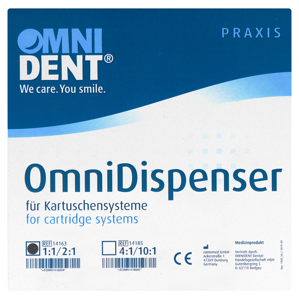 Пистолет-смеситель 1:1/2:1 Omnident
