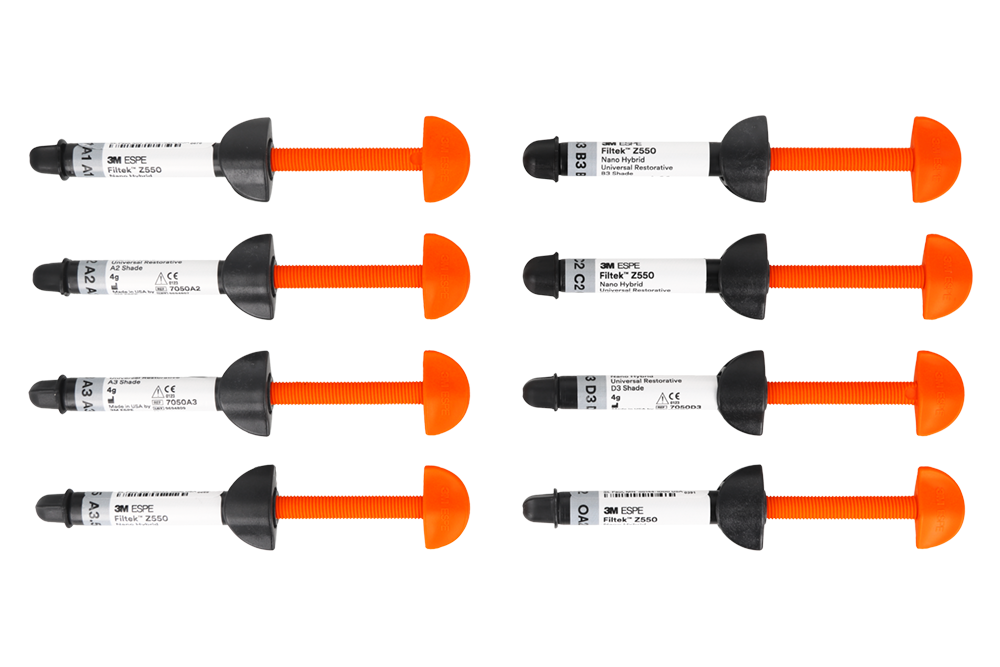 Набор Filtek Z550 (8 × 4 г + Adper Single Bond 6 мл) 3M