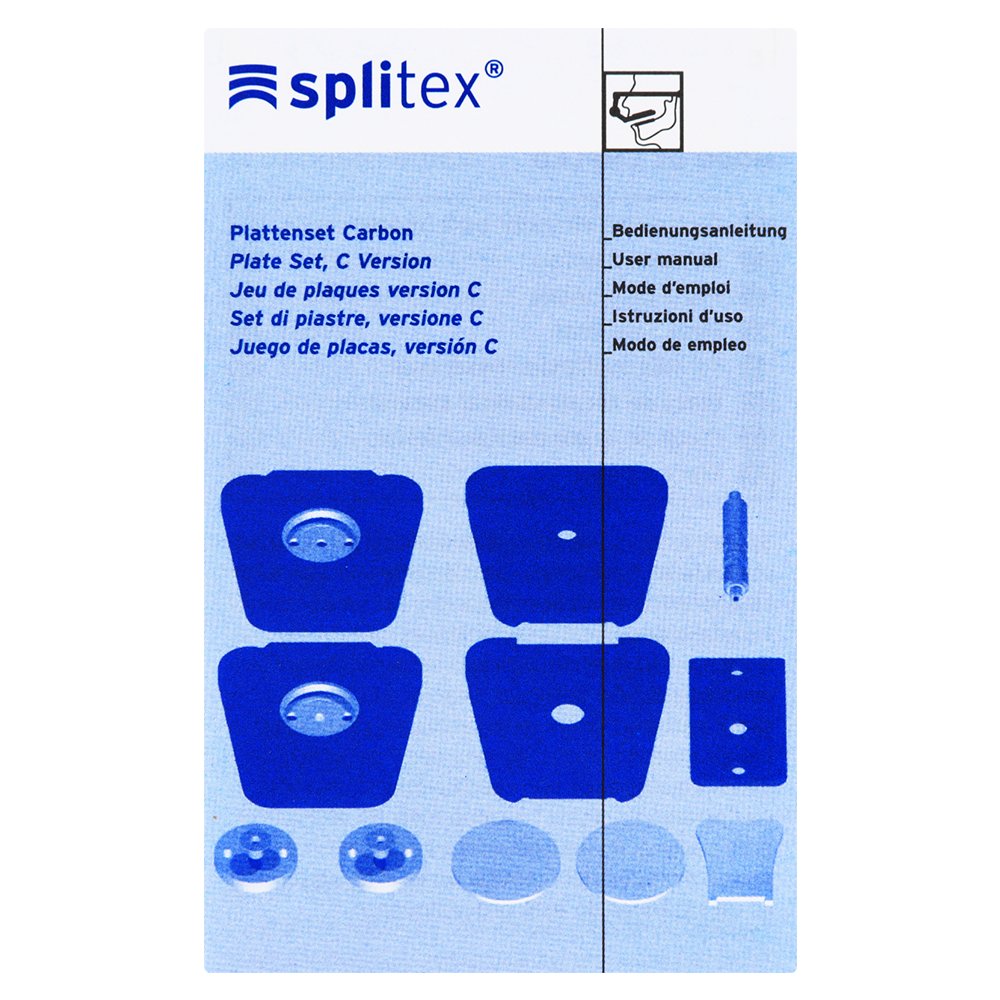 Пластины Splitex Carbon Version для артикулятора Artex Amann Girrbach