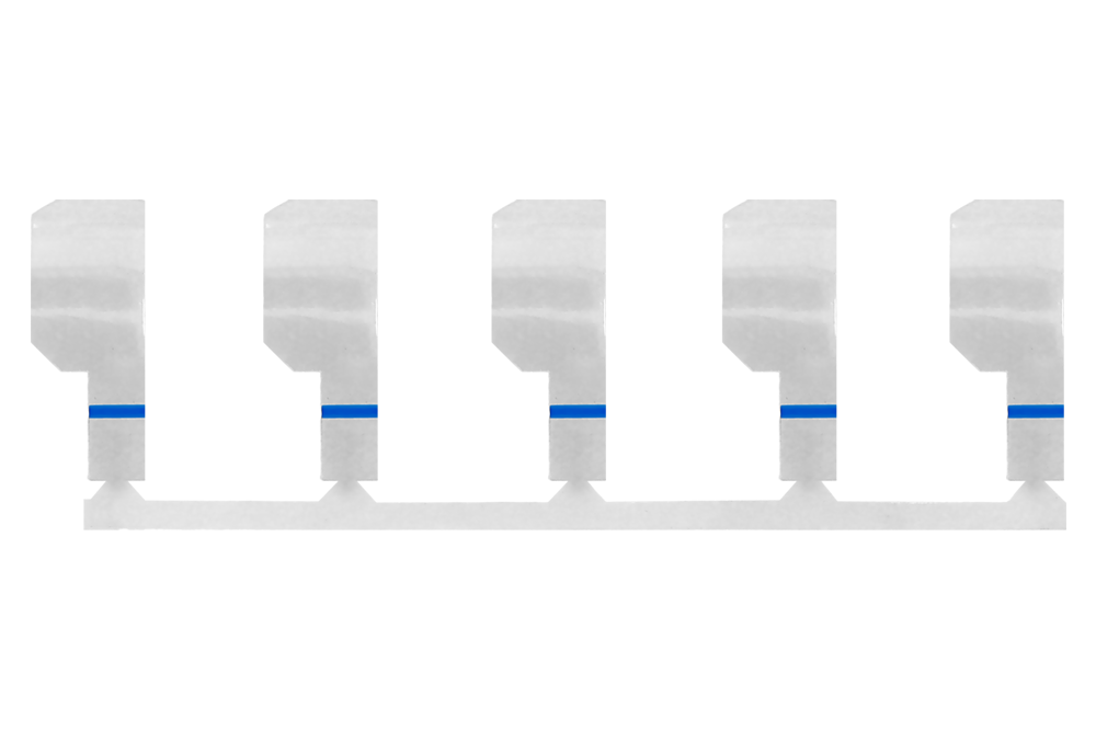 Прозрачные секционные матрицы 30 шт. TOR VM