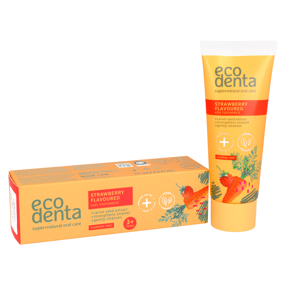 Детская зубная паста 3+ 75 мл Ecodenta