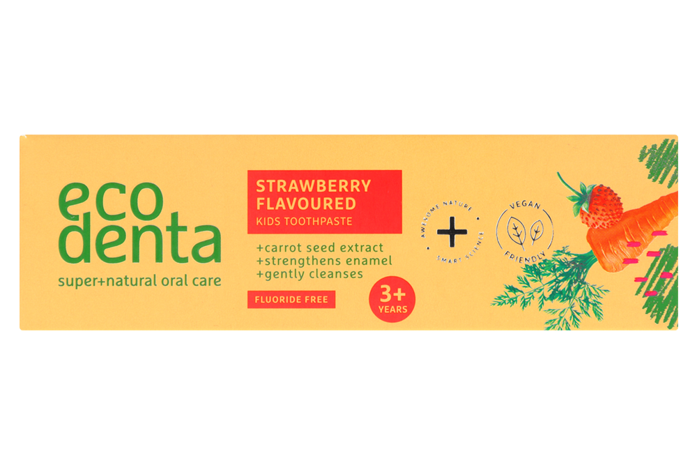 Детская зубная паста 3+ 75 мл Ecodenta