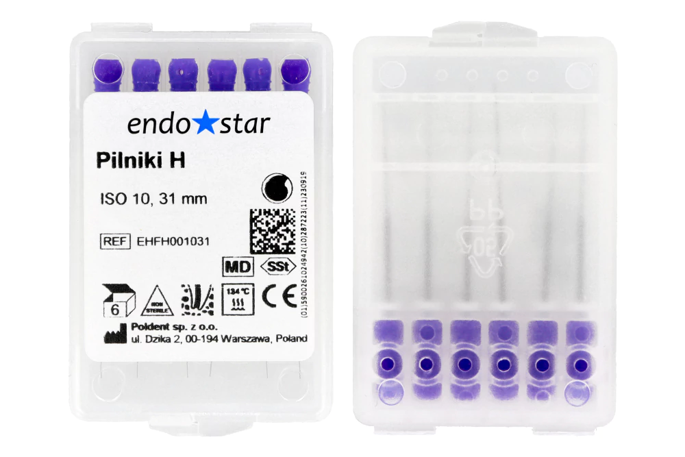 H-файлы 6 шт. Endostar