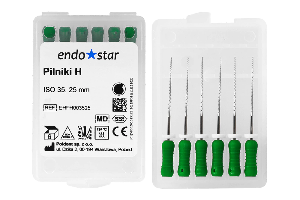 H-файлы 6 шт. Endostar