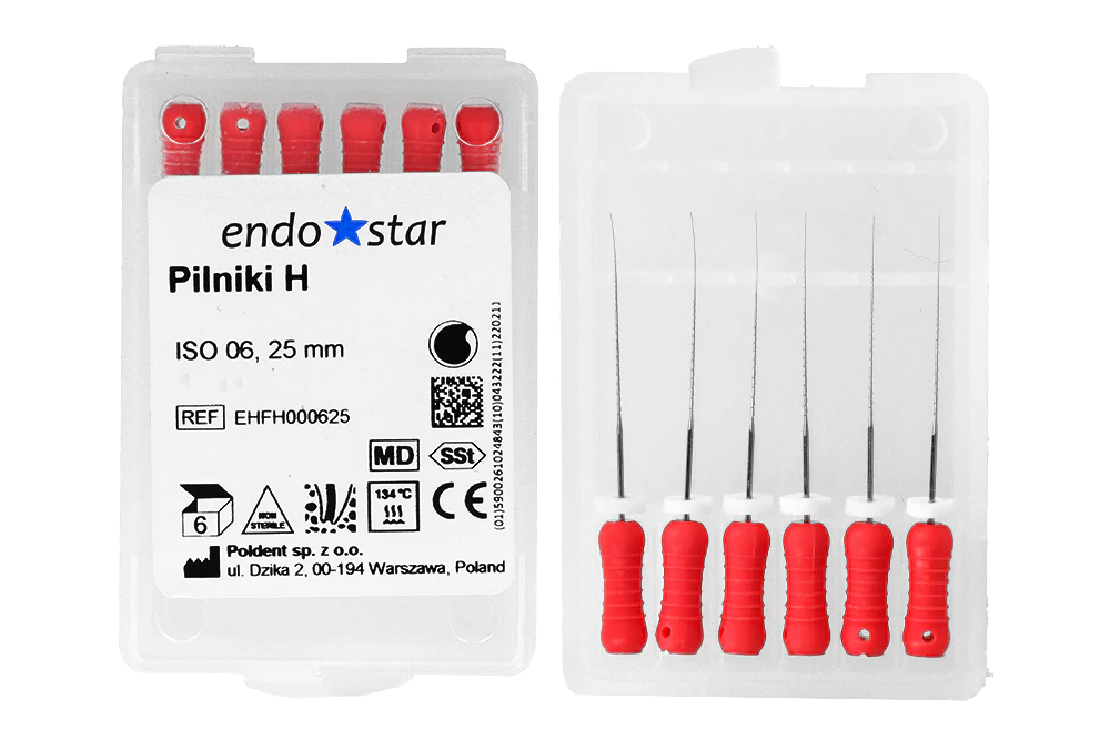 H-файлы 6 шт. Endostar