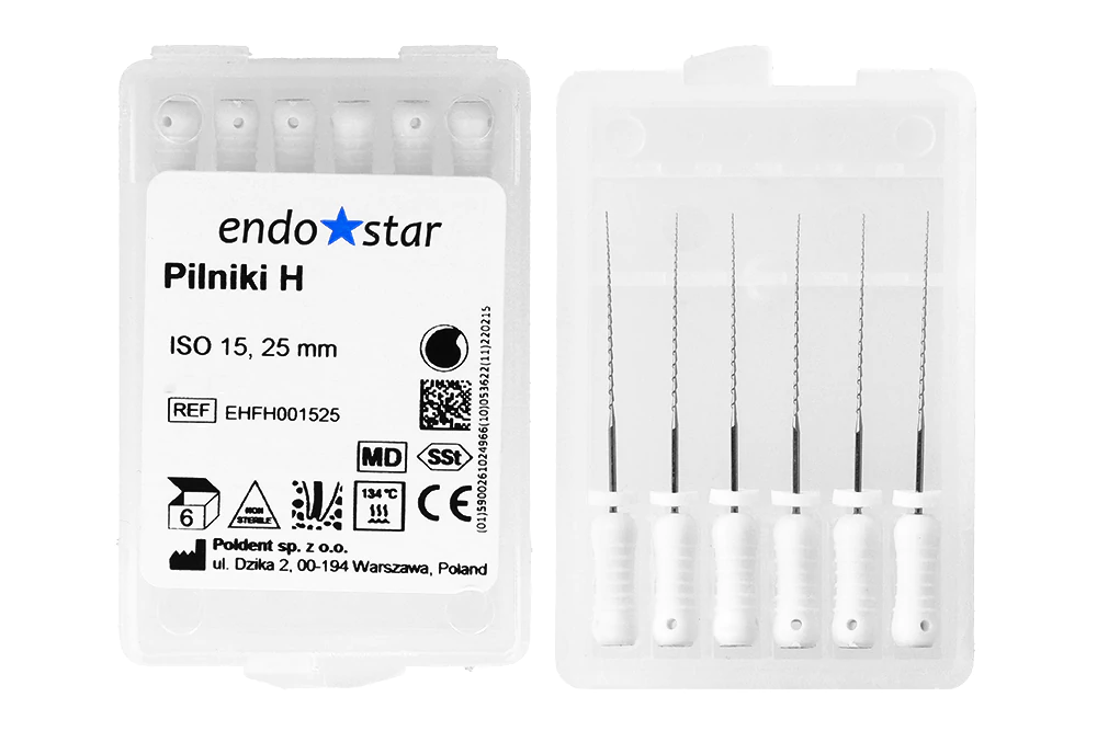 H-файлы 6 шт. Endostar