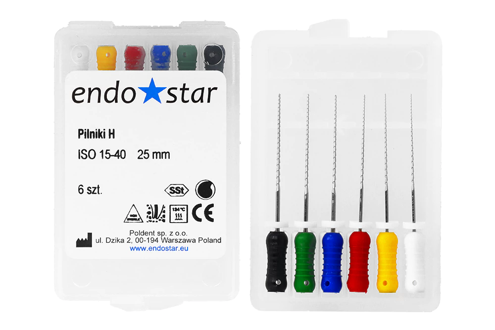 H-файлы 6 шт. Endostar