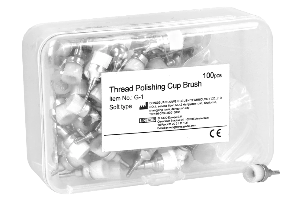 Щёточки Young пустой стакан, 100 шт. Cotisen