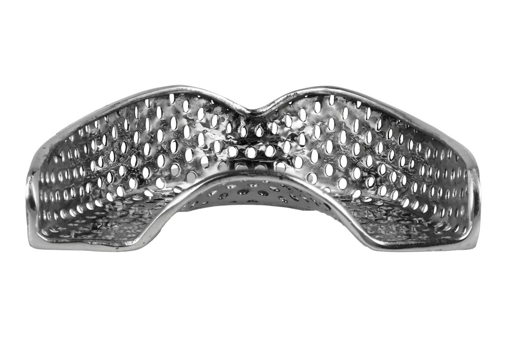 Перфорированные оттискные ложки с бортиком