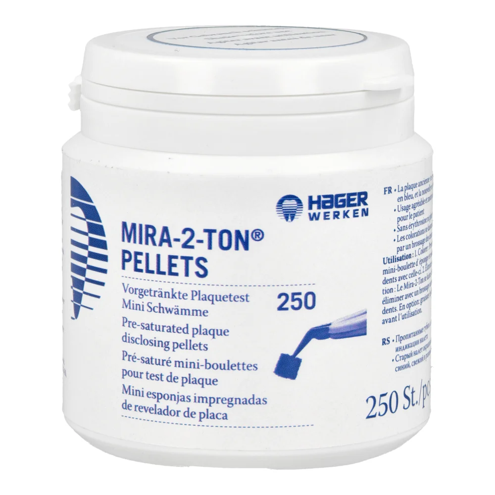 Мини-губки для выявления налёта Mira-2-Ton, 250 шт. Hager