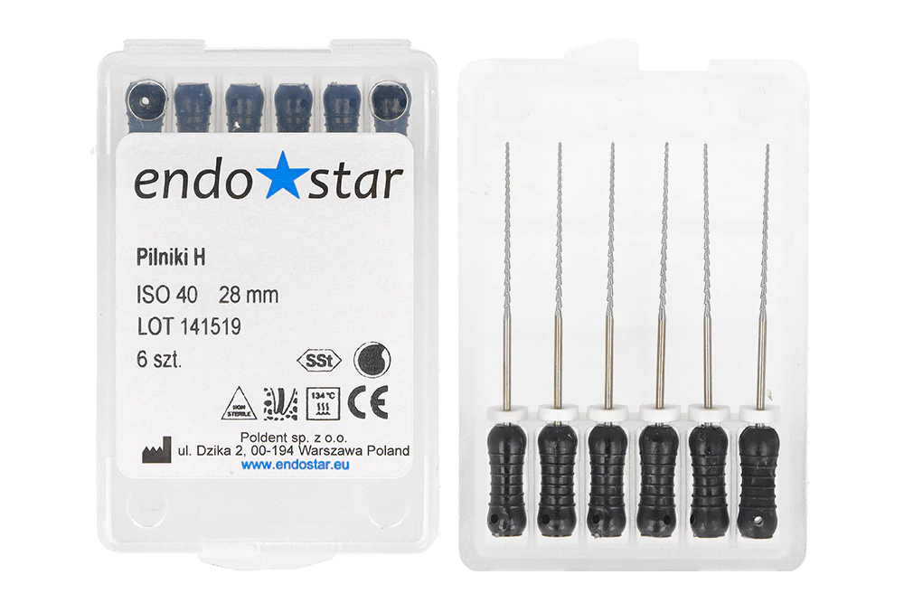 H-файлы 6 шт. Endostar