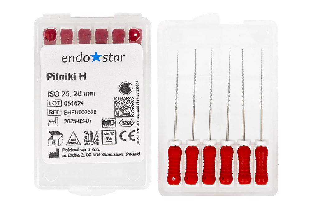 H-файлы 6 шт. Endostar