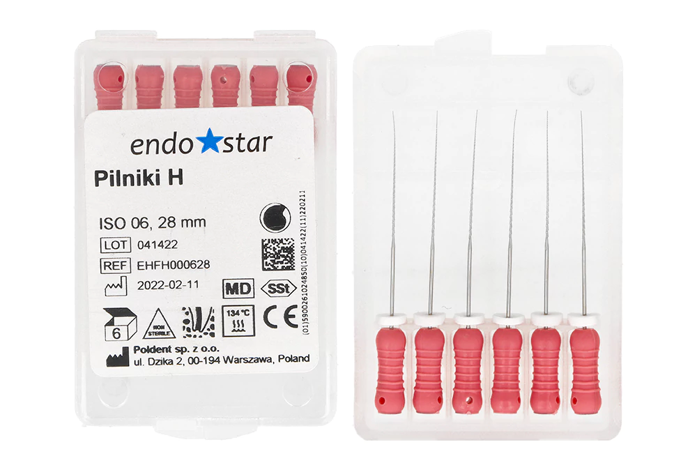 H-файлы 6 шт. Endostar