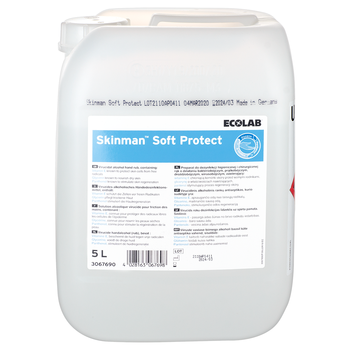 Skinman Soft Protect 5 л Ecolab