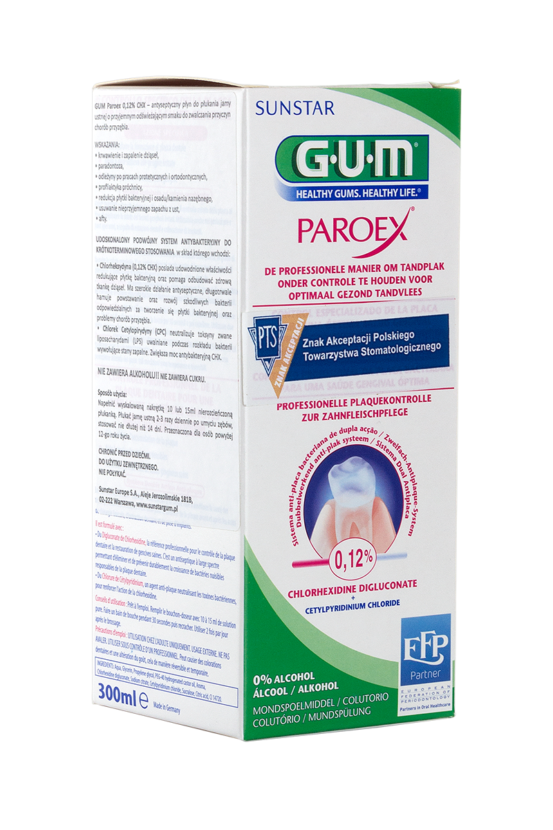 Ополаскиватель Paroex GUM 0,12% 300 мл